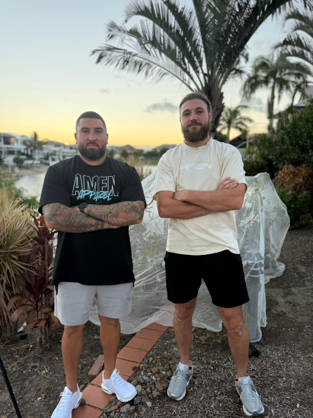 Amen Apparel Catholic Christian streetwear black t-shirt for men  and women Australia