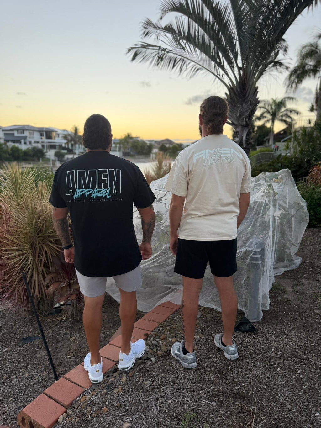 Amen Apparel Catholic Christian streetwear black Oversized t-shirt for men  and women Australia Faith