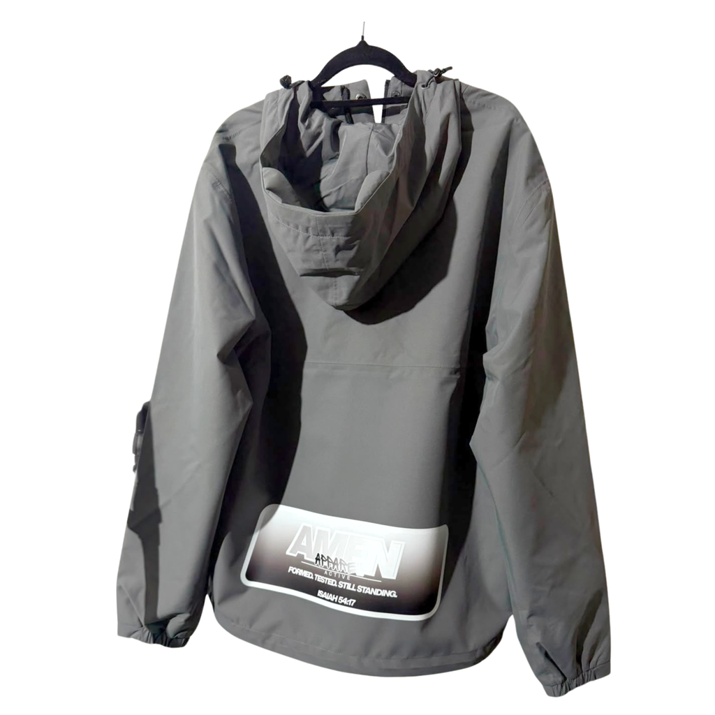 Amen Active Performance Windbreaker – Grey
