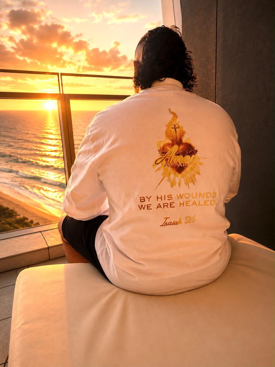 Sacred Heart Heavy Long Sleeve