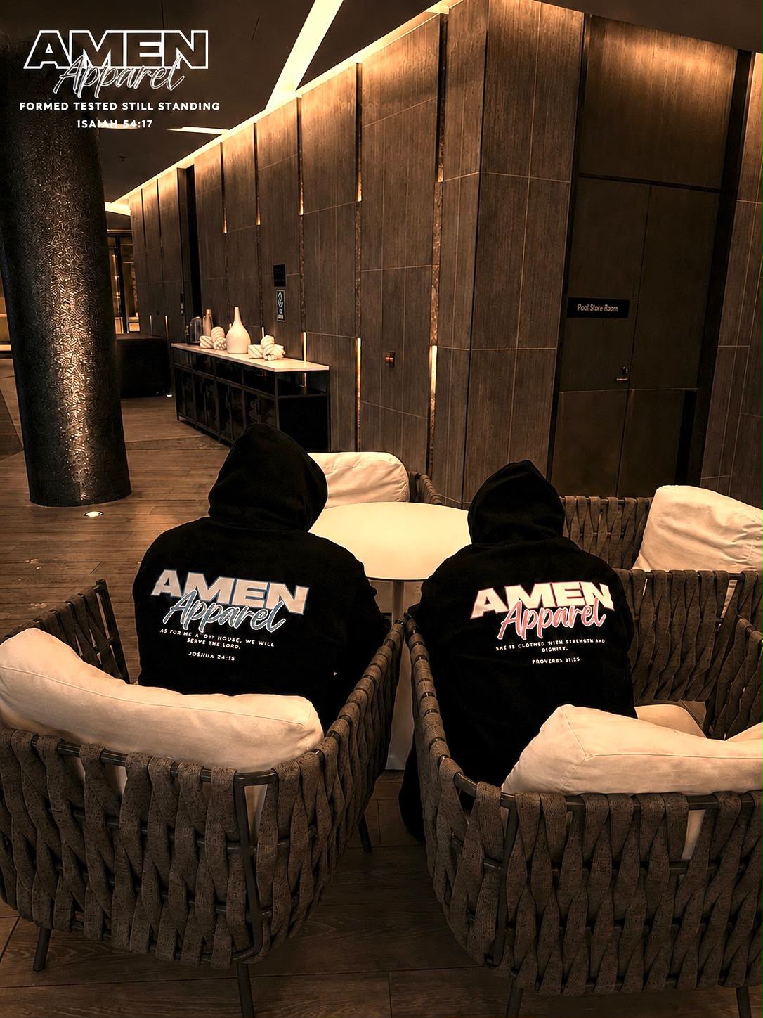 His & Hers Heavy Hoodies