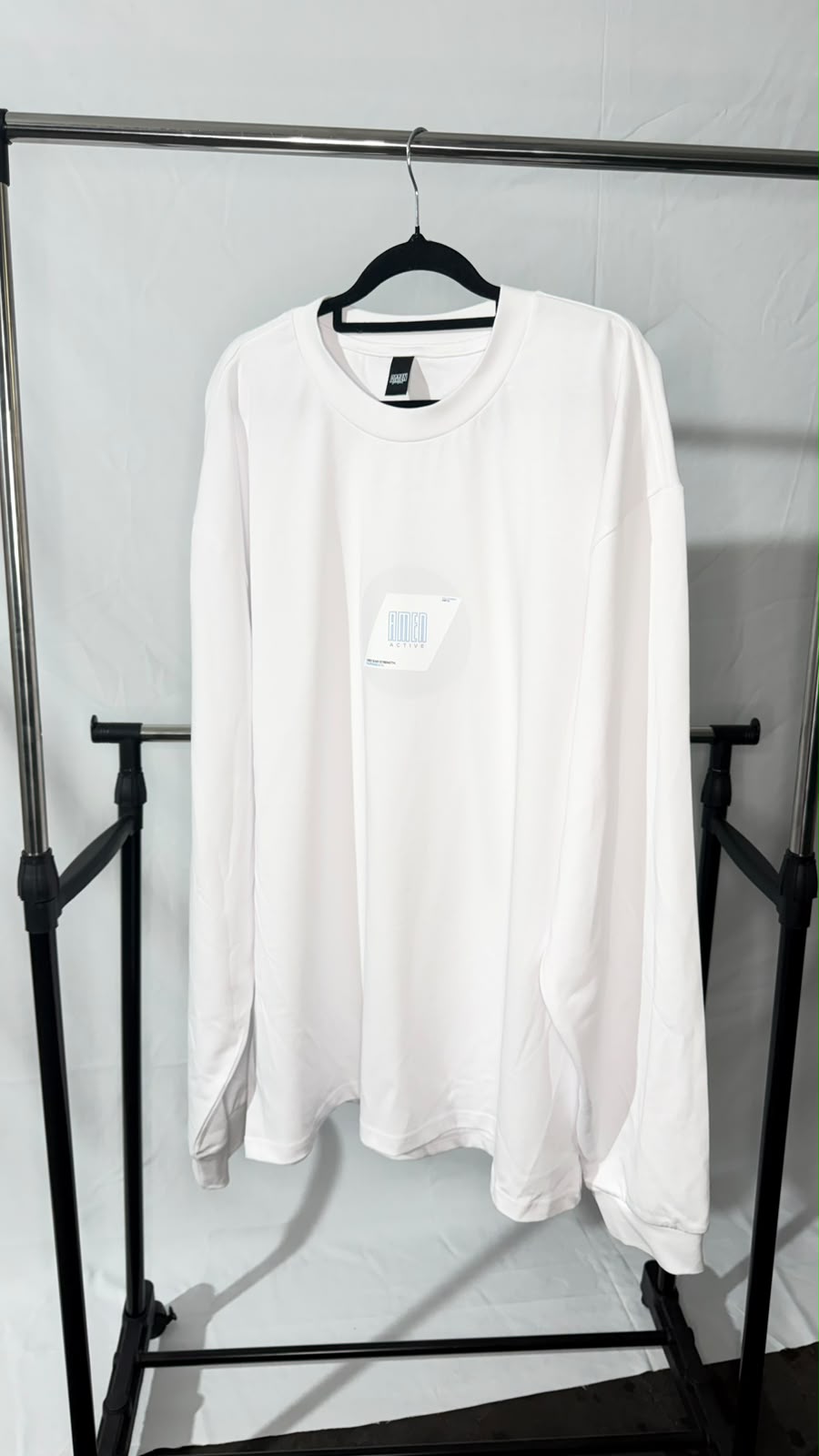 Amen Active Heavy Long Sleeve – White