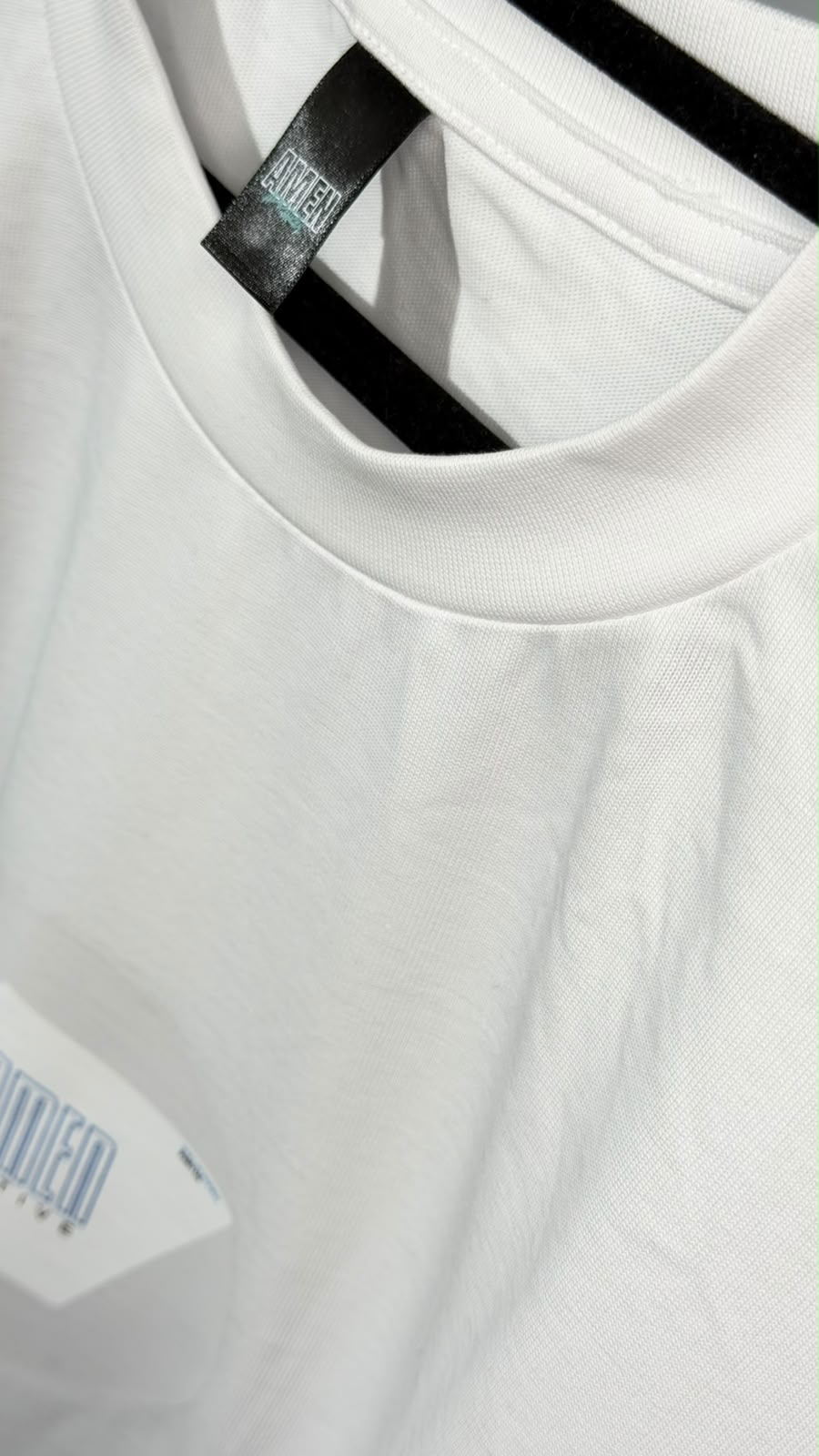 Amen Active Heavy Long Sleeve – White