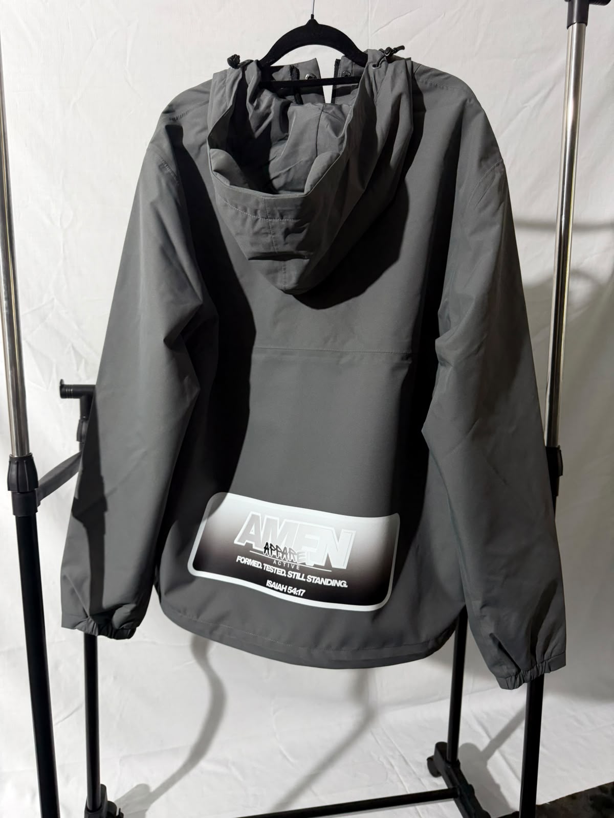 Amen Active Performance Windbreaker – Grey