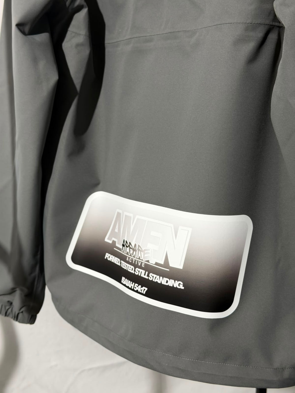 Amen Active Performance Windbreaker – Grey