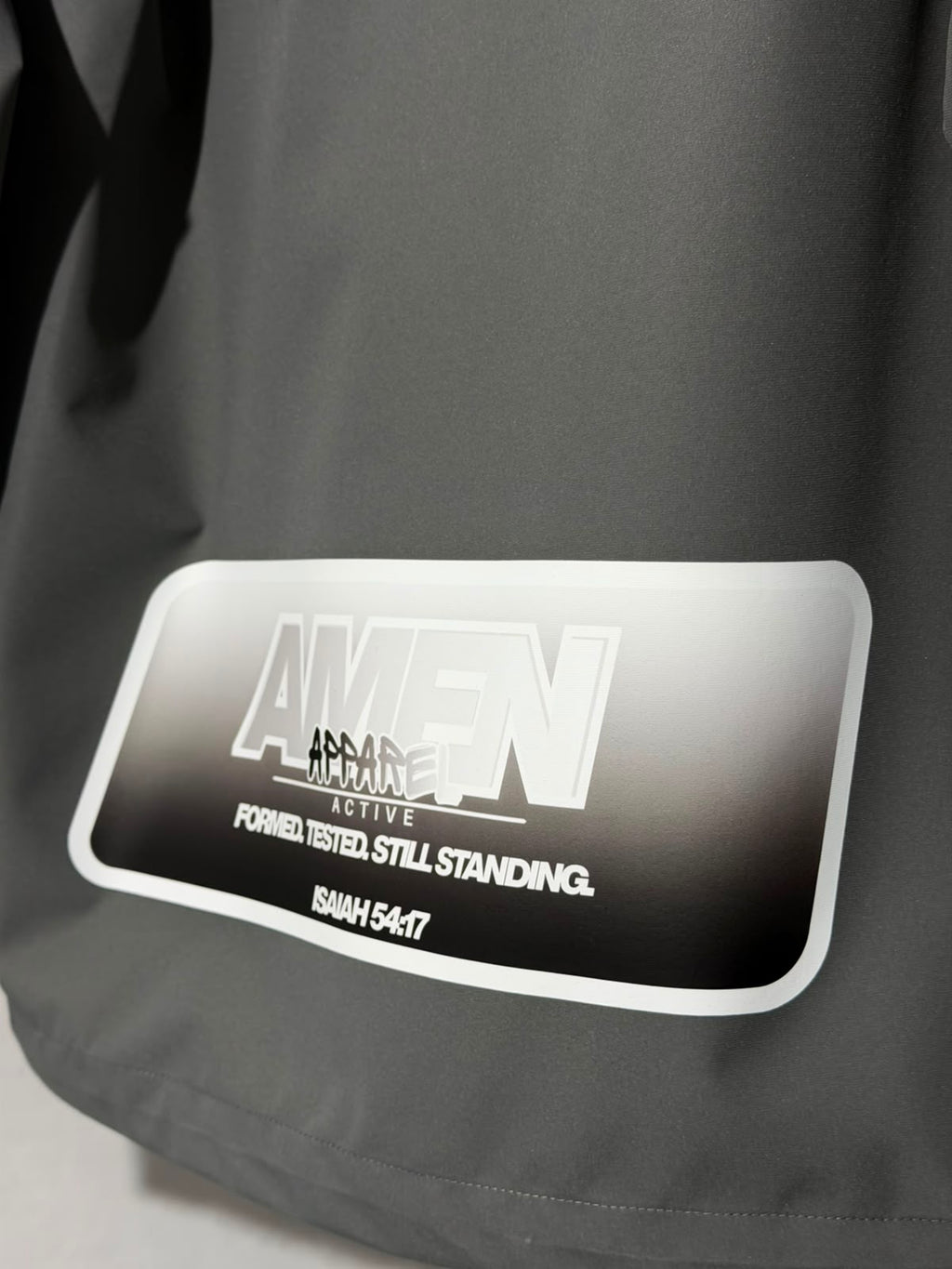 Amen Active Performance Windbreaker – Grey