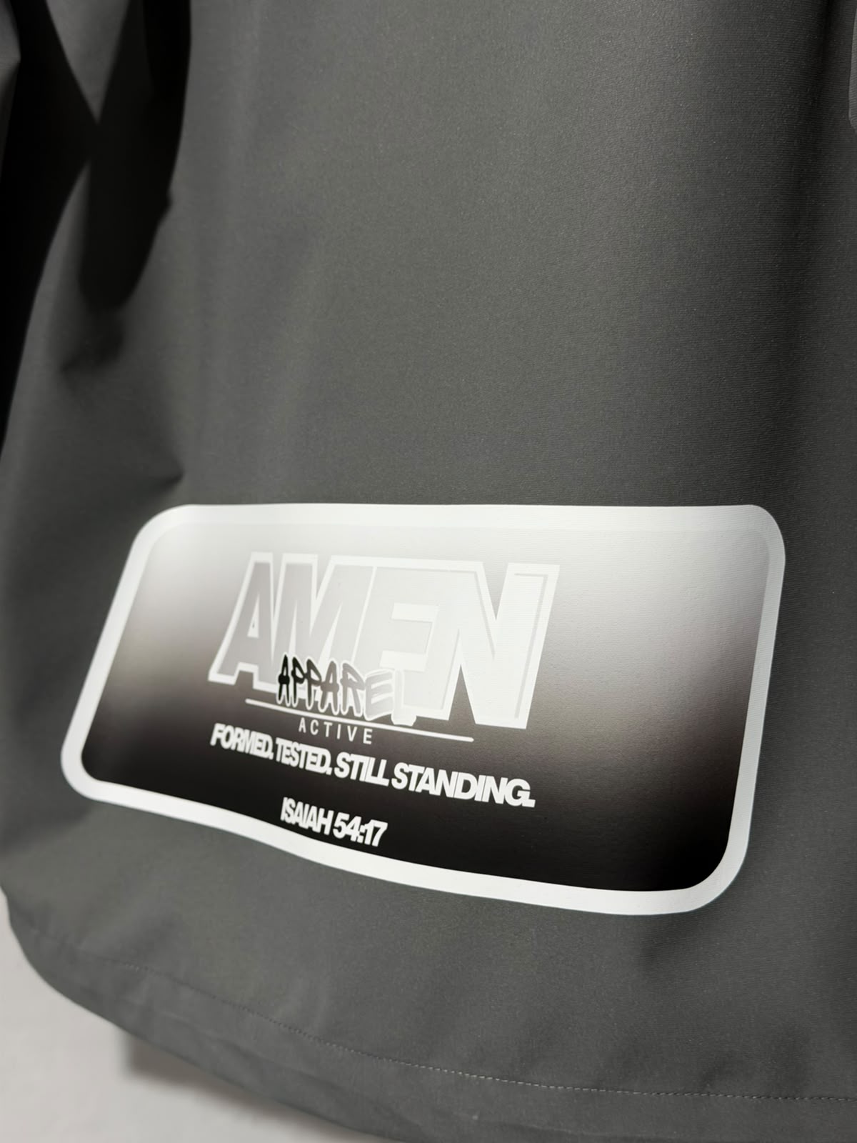 Amen Active Performance Windbreaker – Grey